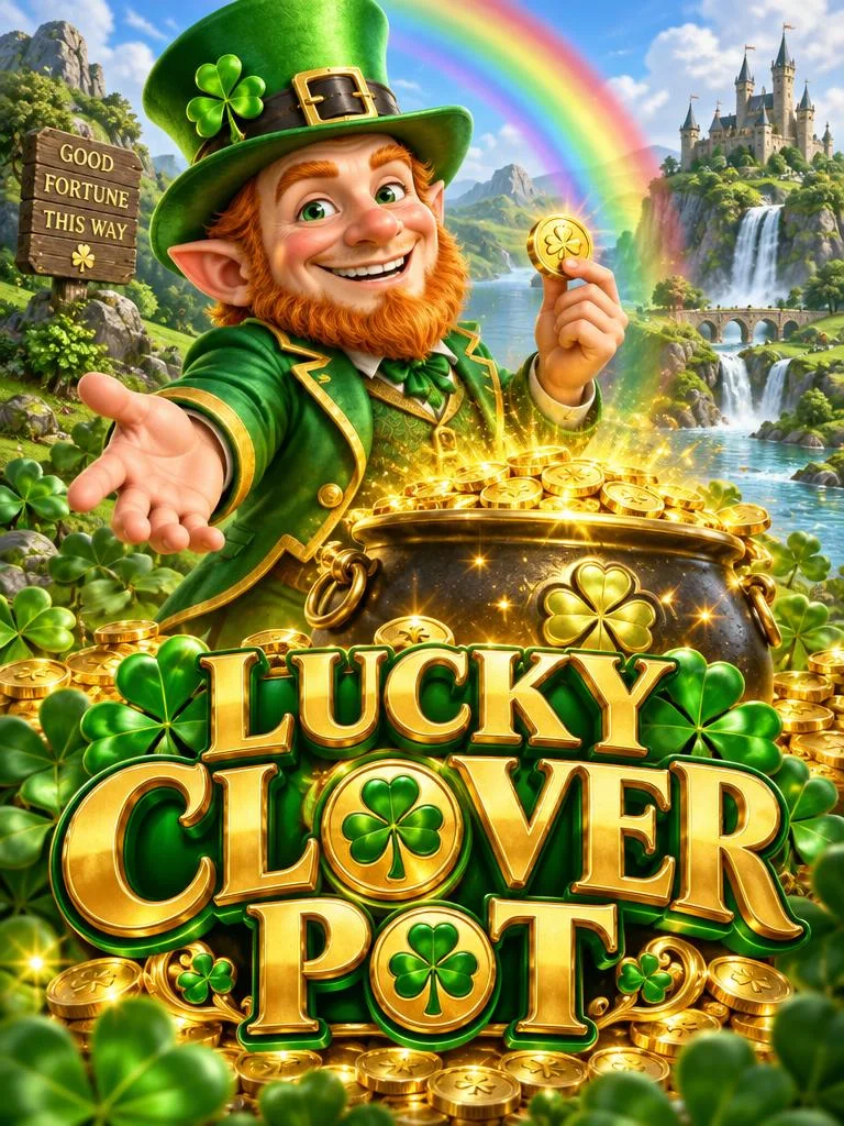 LUCKY CLOVER POT