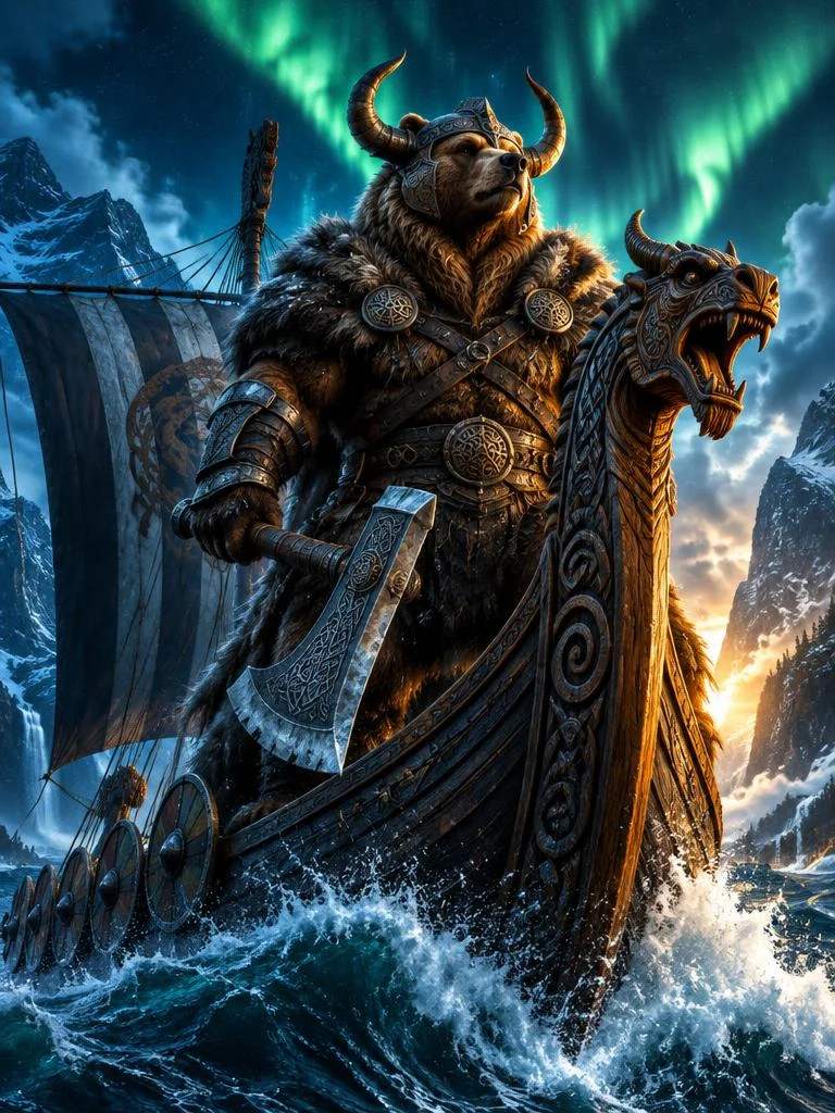 VIKING LONGSHIP
