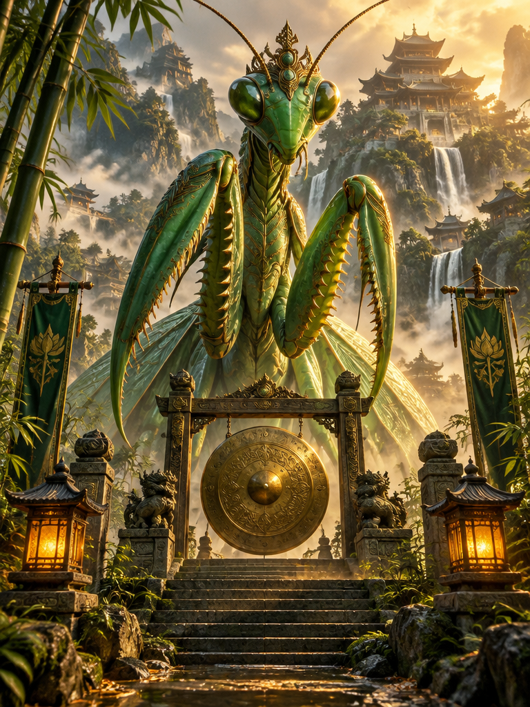 TEMPLE OF THE MANTIS