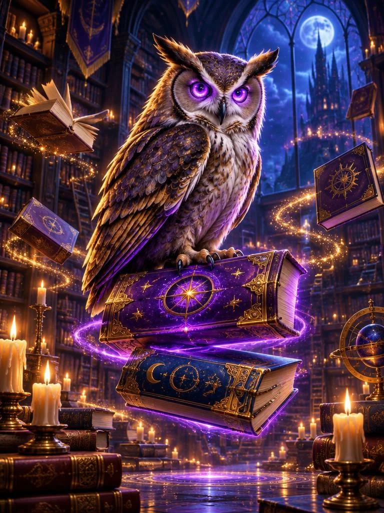 MIDNIGHT OWL LIBRARY