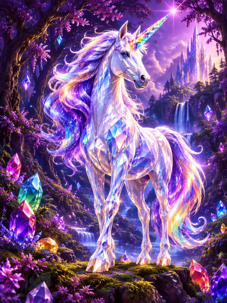 CRYSTAL UNICORN
