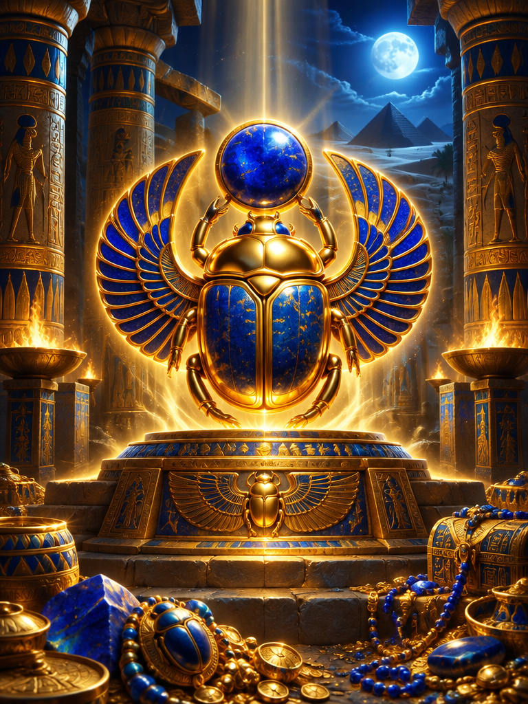 GOLDEN SCARAB