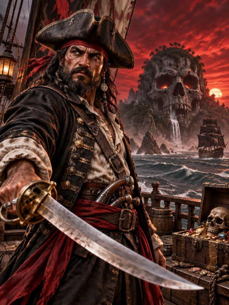 SKULL ISLAND CAPTAIN