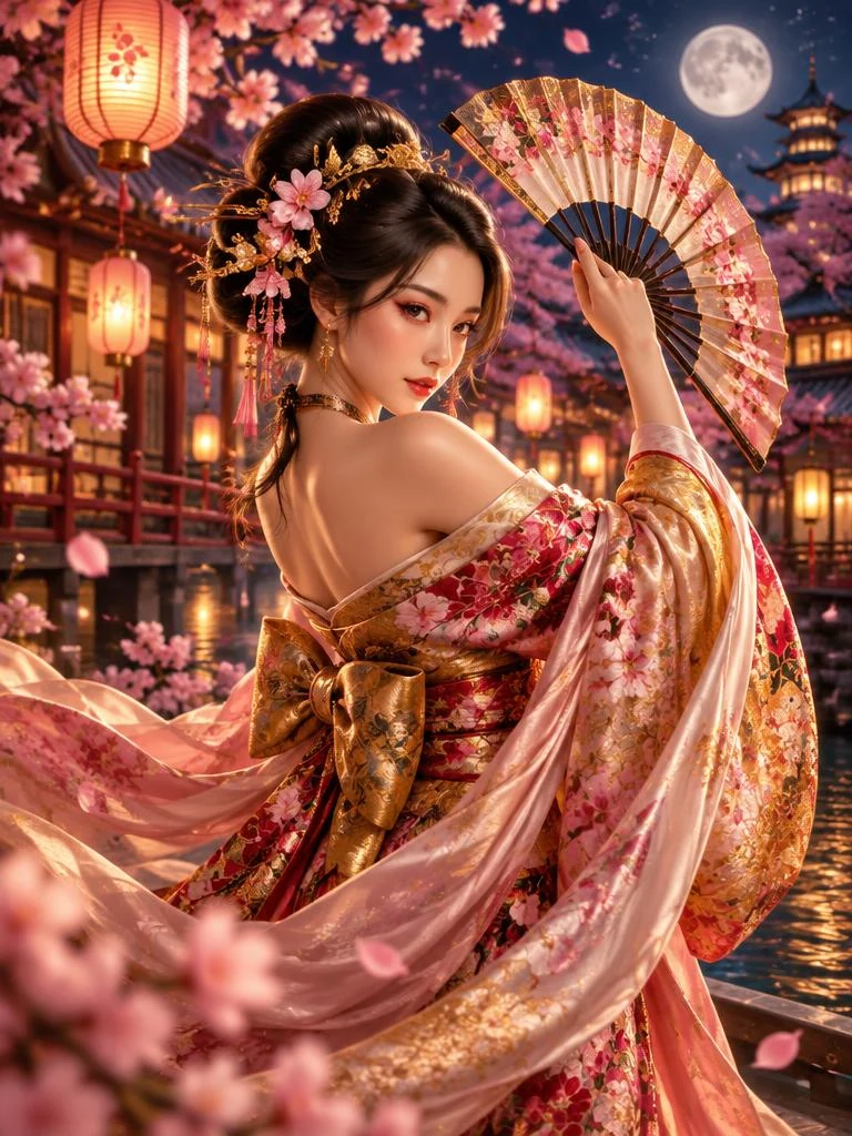 GEISHA FAN DANCE