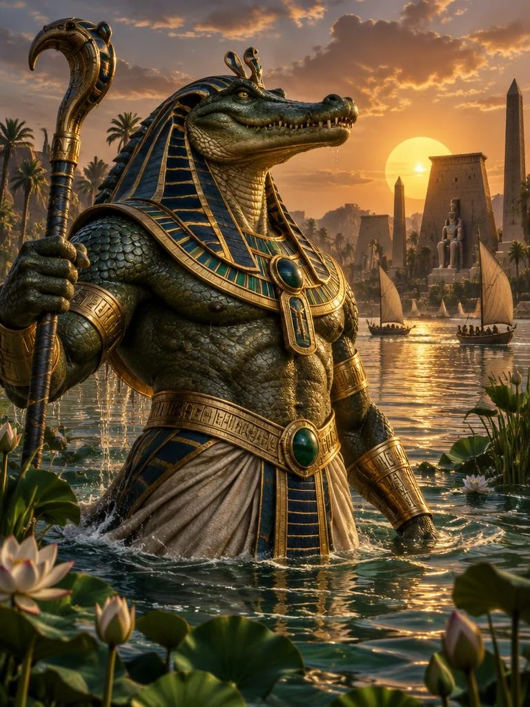 NILE CROCODILE GOD
