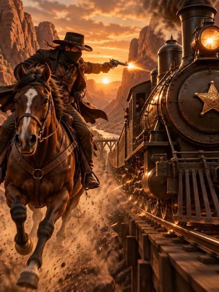 WILD WEST TRAIN ROBBERY