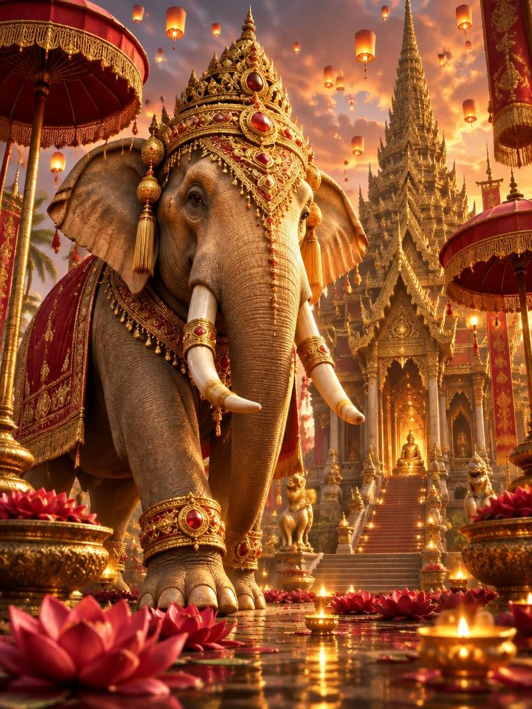 THAI ELEPHANT TEMPLE