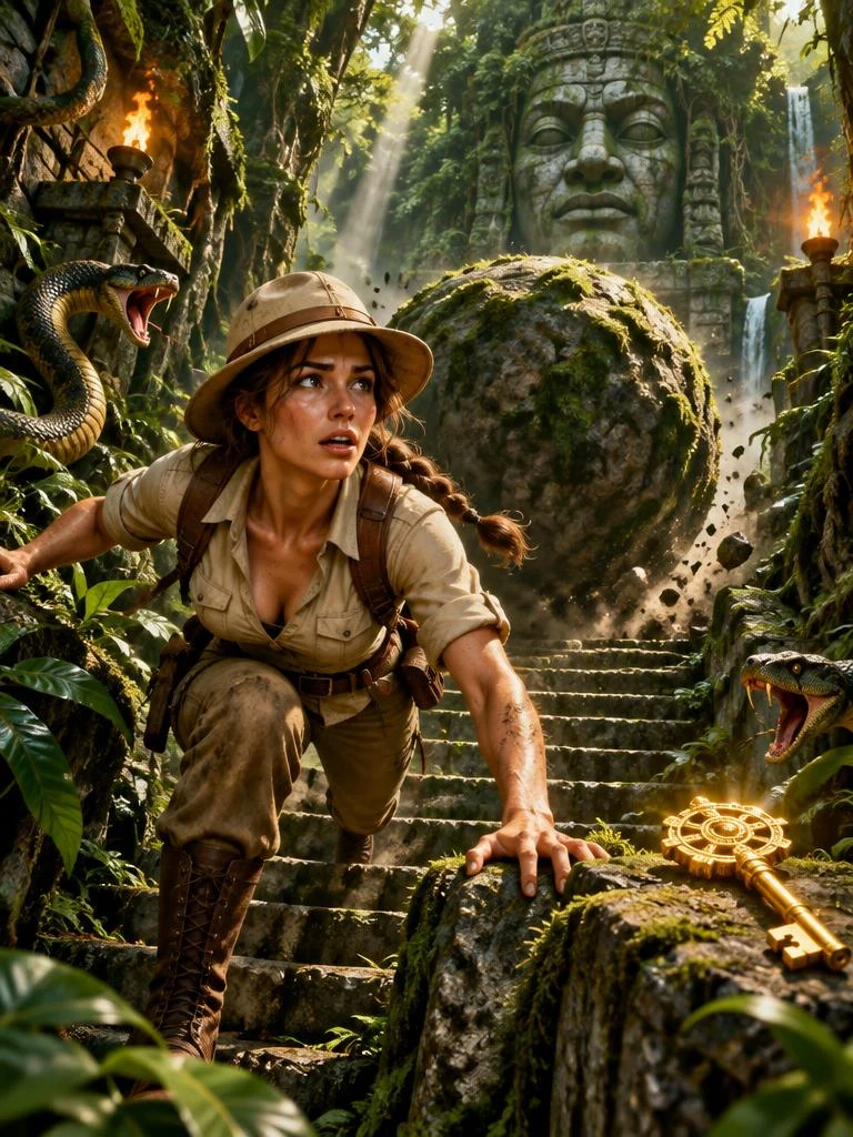 JUNGLE TEMPLE RUNNER