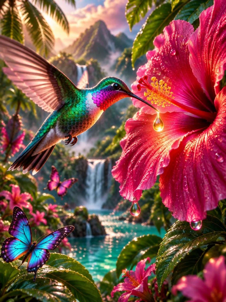 HUMMINGBIRD BLOOM