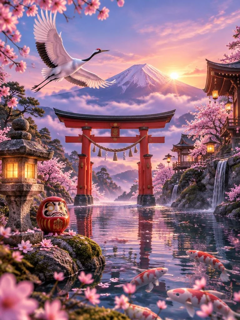 MOUNT FUJI DAWN