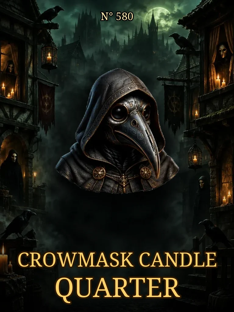 CROWMASK CANDLE QUARTER