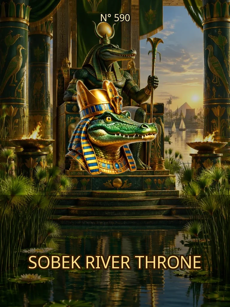 SOBEK RIVER THRONE
