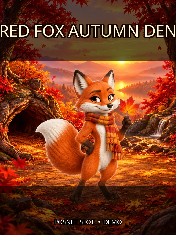 RED FOX AUTUMN DEN