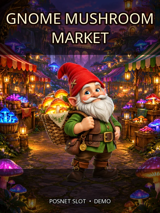 GNOME MUSHROOM MARKET