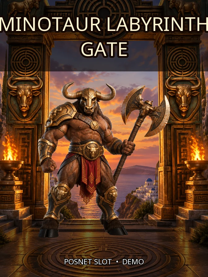 MINOTAUR LABYRINTH GATE